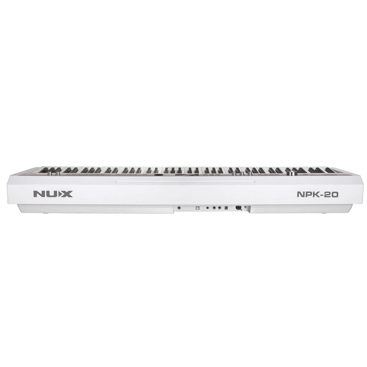 White 88-Key Portable Digital Piano V48465