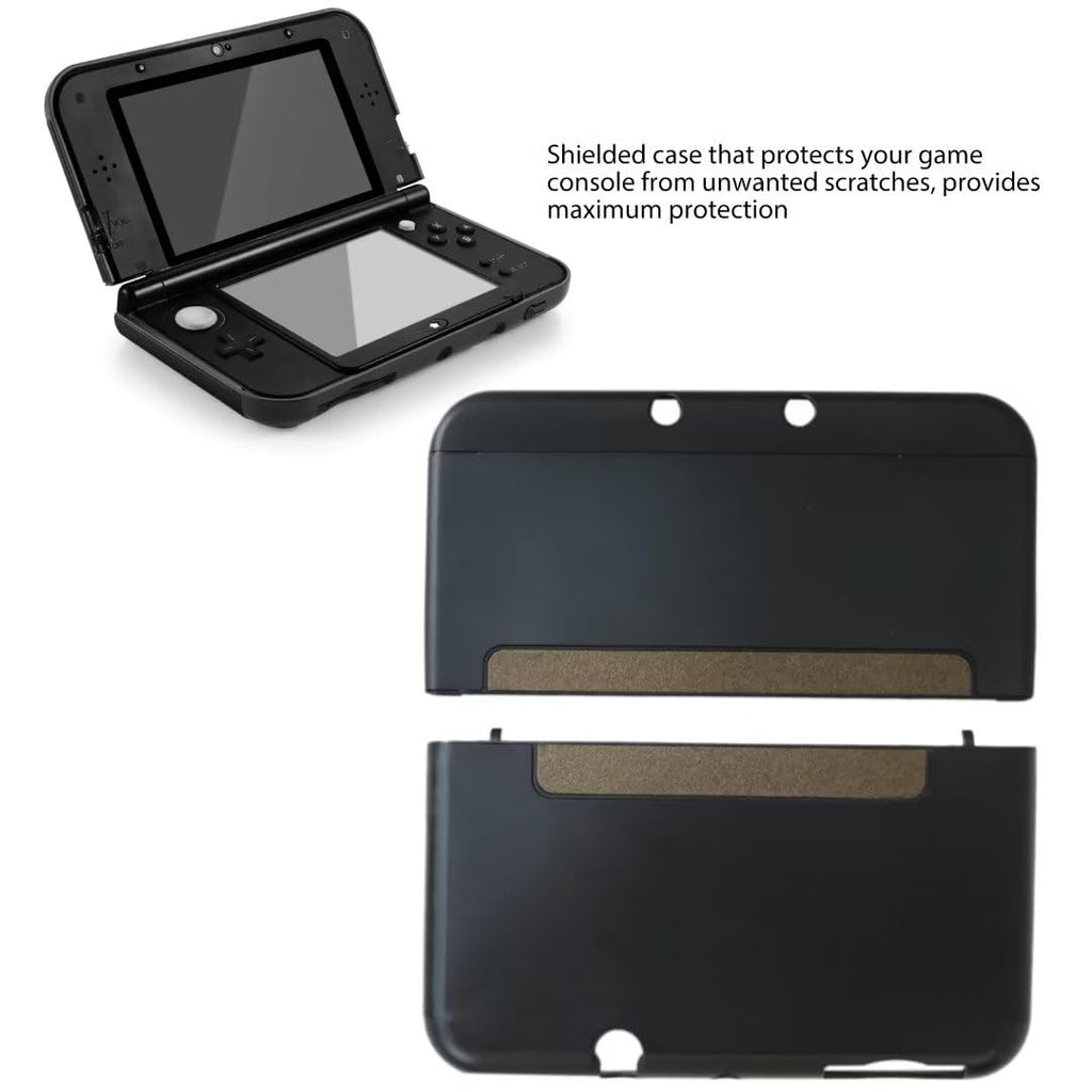 Hard Shell Case for New Nintendo 3DS LL XL 2015 Version - Black Q297
