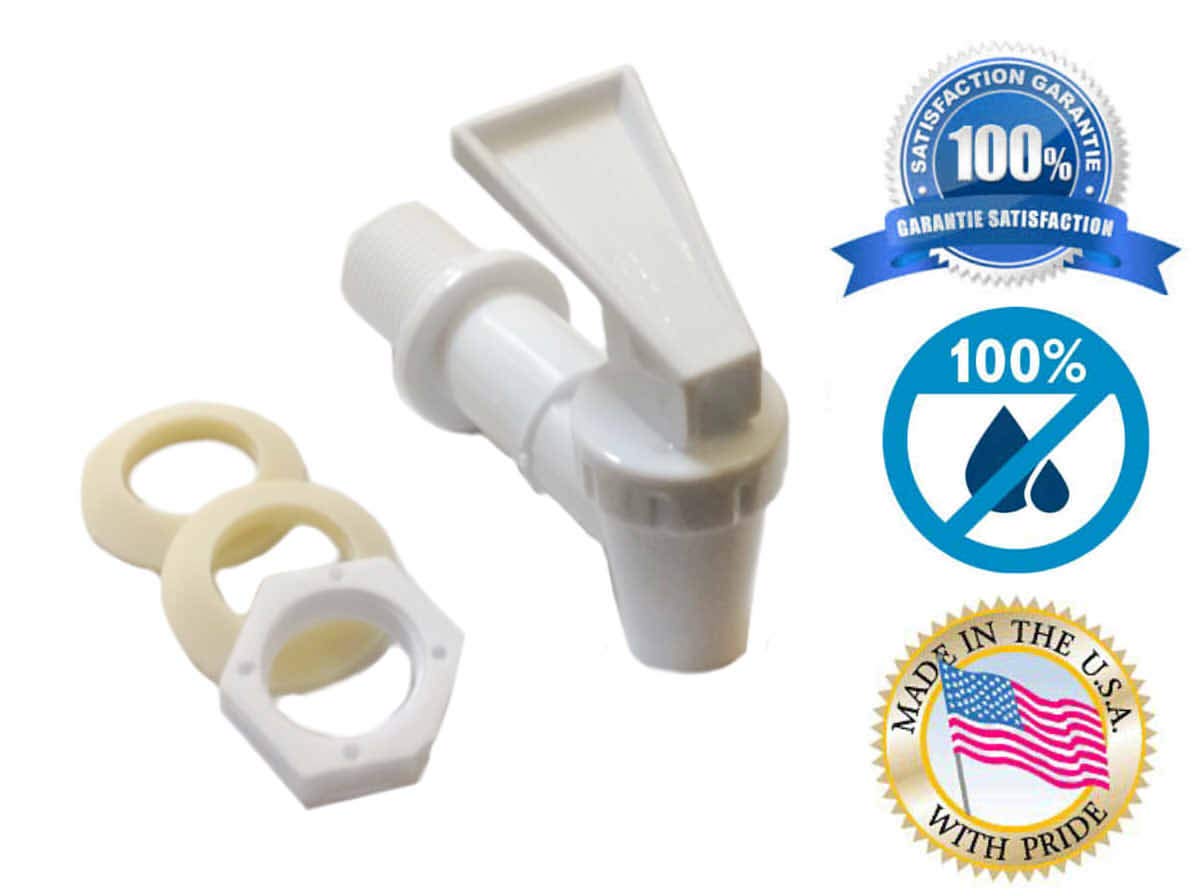 BPA Free Replacement Water Cooler Faucet Ceramic Water Crock Reusable Tap Spout Beverage Dispenser Valve Y554380