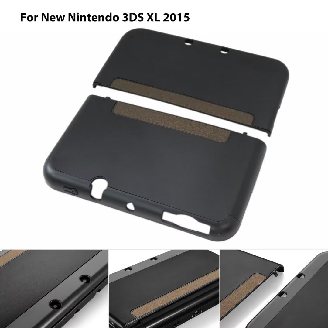 Hard Shell Case for New Nintendo 3DS LL XL 2015 Version - Black Q297