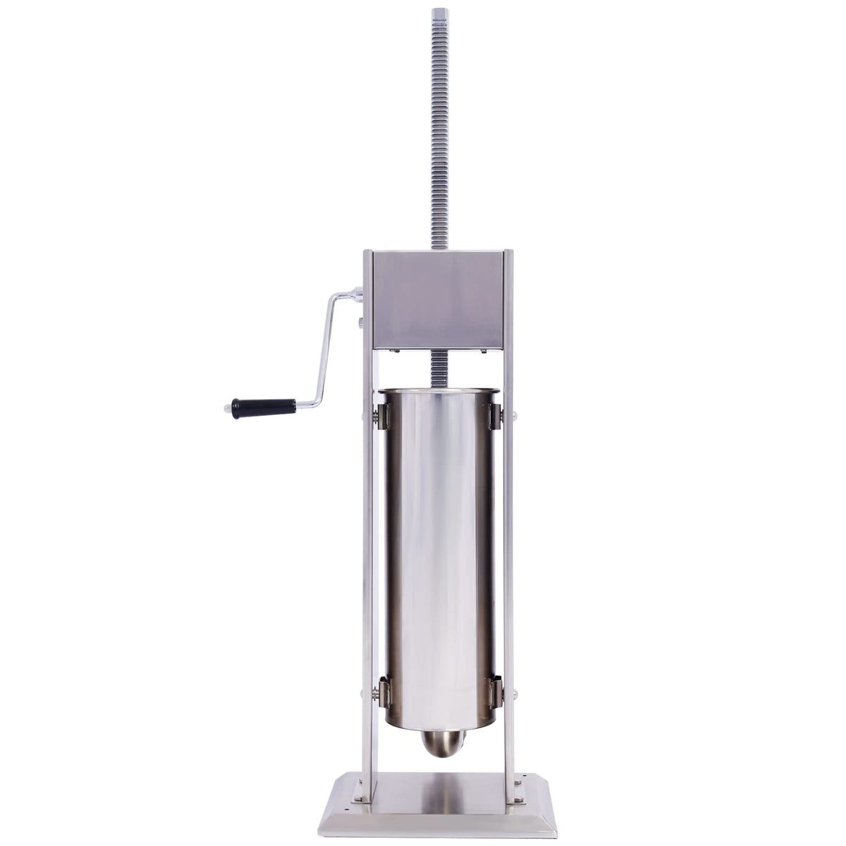 Stainless Steel 15 lb Dual-Speed Sausage Stuffer with 4 Nozzles H3542