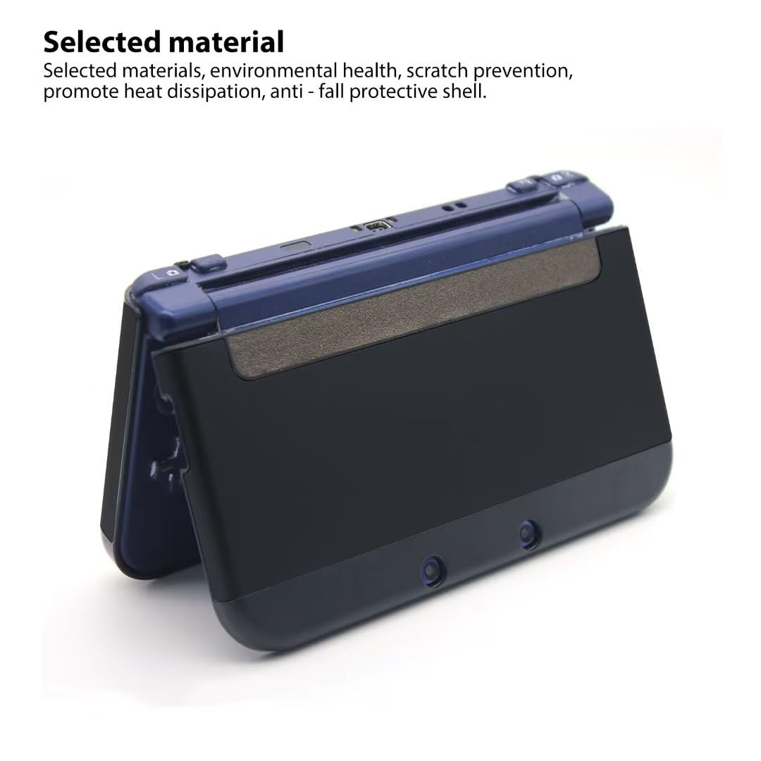 Hard Shell Case for New Nintendo 3DS LL XL 2015 Version - Black Q297