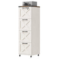 White 4 Drawer Filing Cabinet P487
