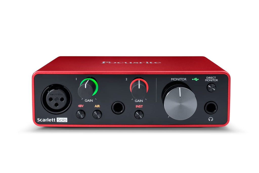 Large Diaphragm Condenser Microphone & USB Audio Interface F862474