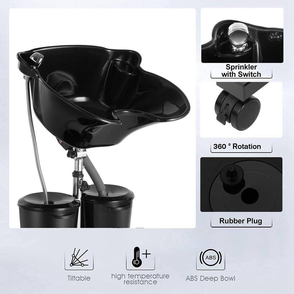 Portable Shampoo Bowl with Electric Pump Z234361