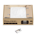 Crystal Cat Litter with Tray 4.5 lb×4 Packs Q5369