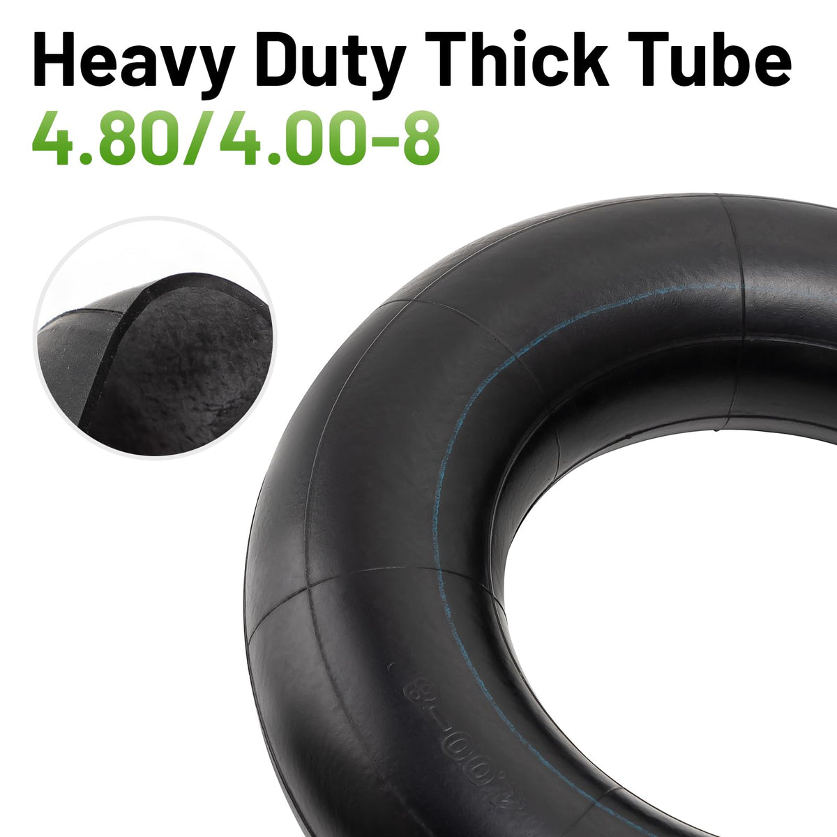 4.80-8 4.00-8 Replacement Tire Inner Tube with TR87 Angled Valve C4481