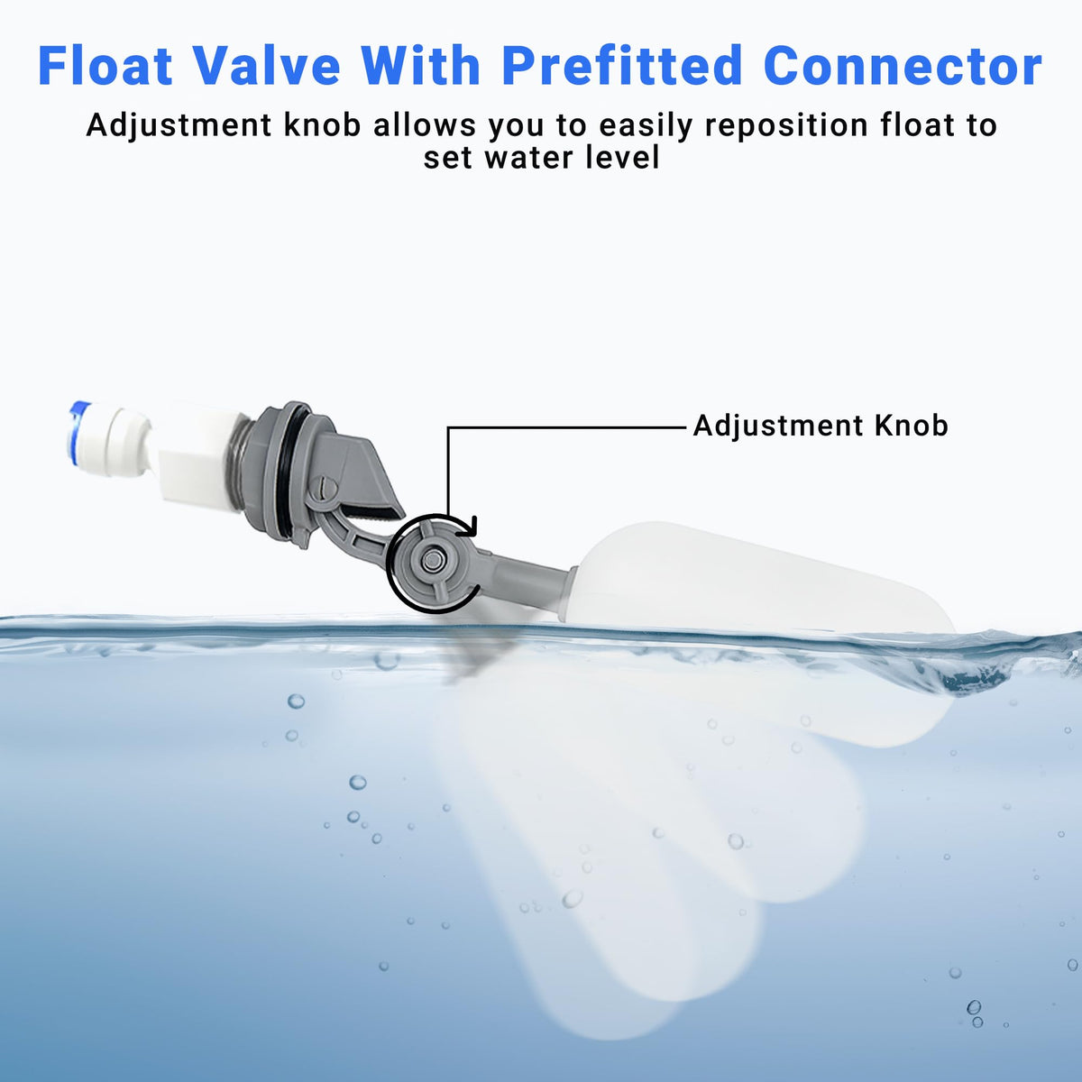 RO/DI Float Valve Kit V510186