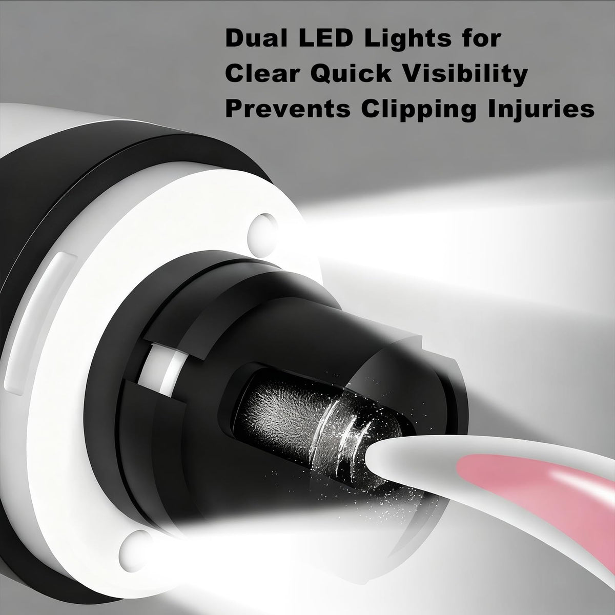 Dog Nail Grinder with LED Light B362