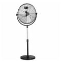 20 Inch 3 Speed Adjustable Height Pedestal Fan N96394