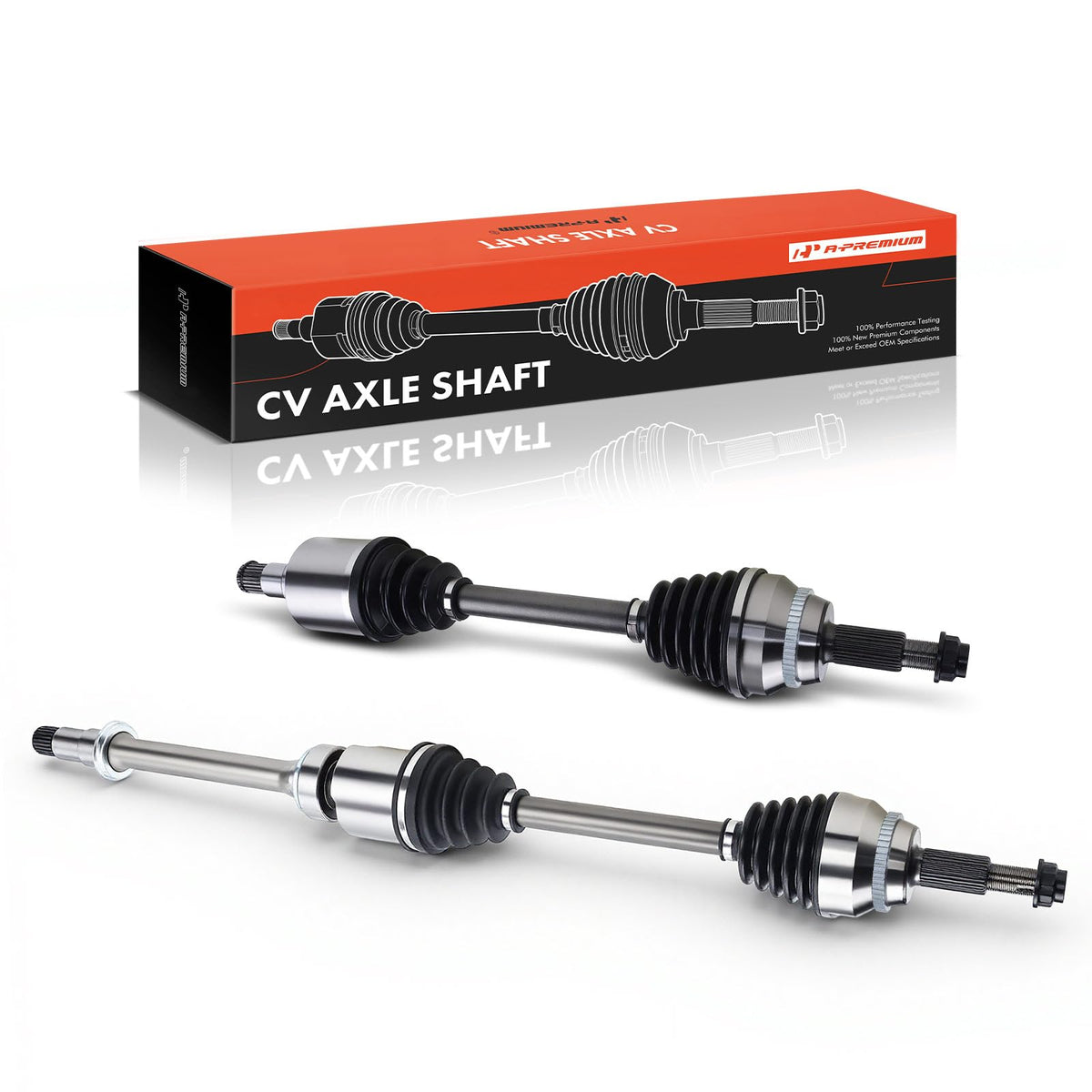 Set of 2 Front CV Axle Shaft Assembly X608100
