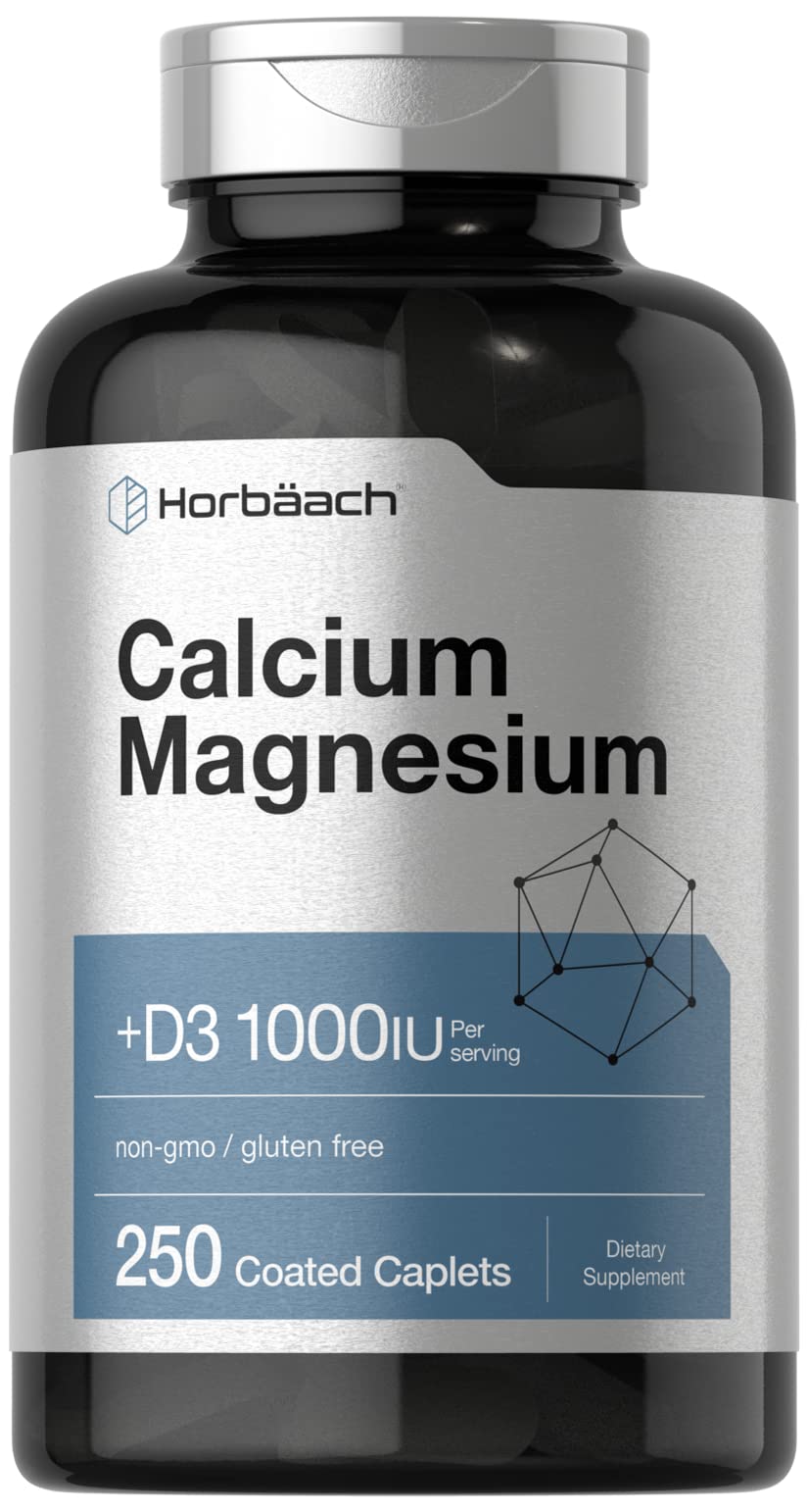 Calcium Magnesium with Vitamin D3 250 Caplets E69909