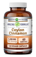 Ceylon Cinnamon 1200 Mg Vegetarian Capsules N6955