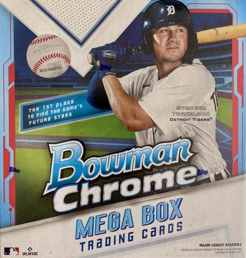 Bowman Chrome Baseball Mega Box A28091