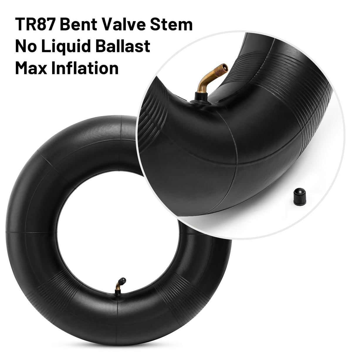 4.80-8 4.00-8 Replacement Tire Inner Tube with TR87 Angled Valve C4481