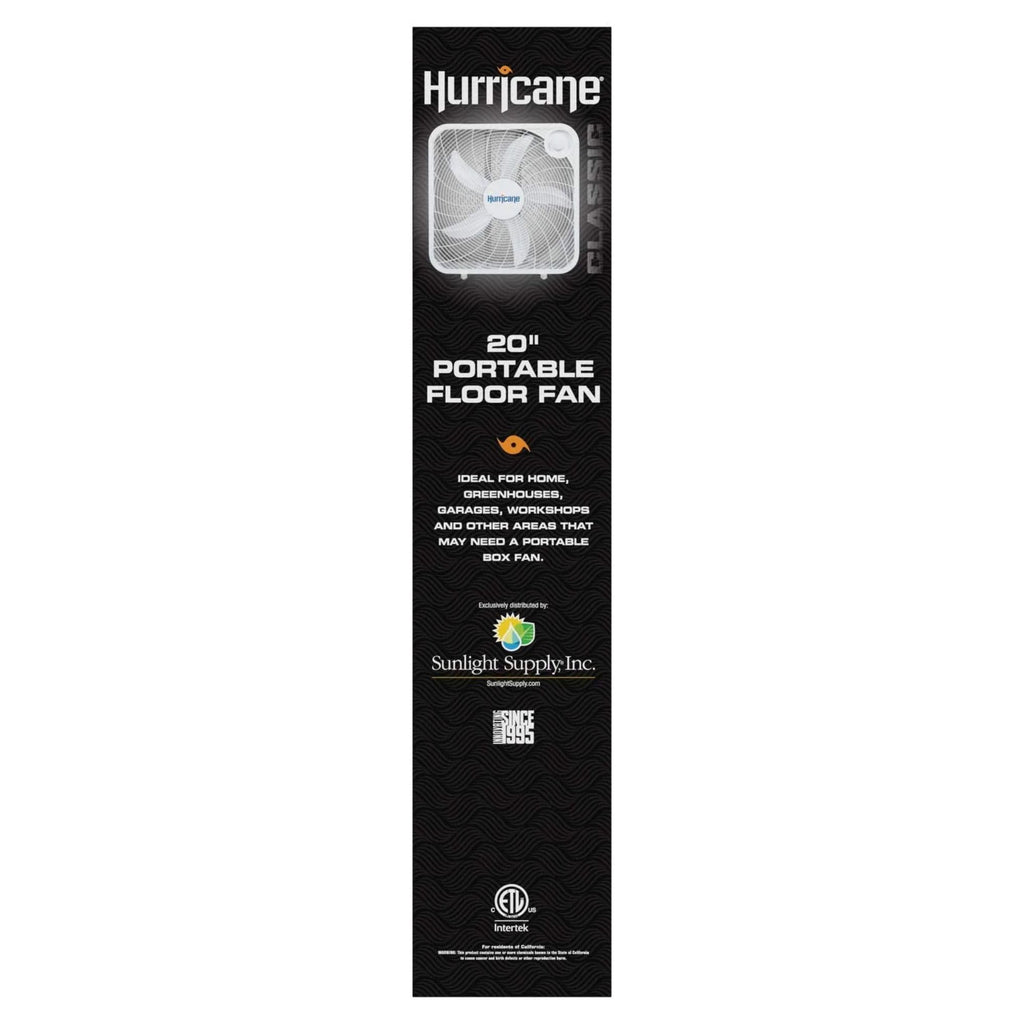 Black 3 Speed 20in Floor Box Fan, 2 Pack S988229