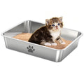 Stainless Steel Cat Litter Box O32965