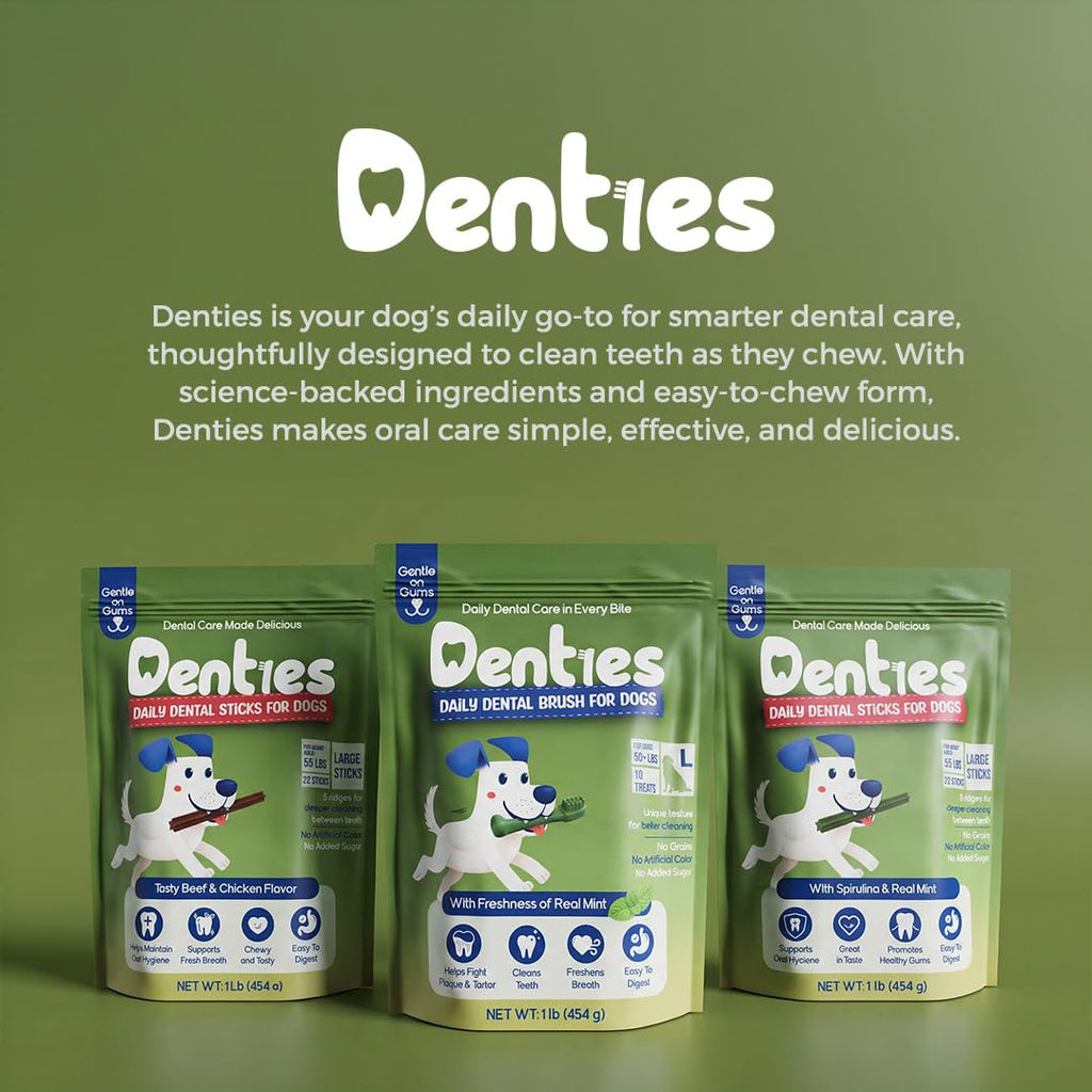 Dental Chews for Dogs 16oz 10 Count Z2039