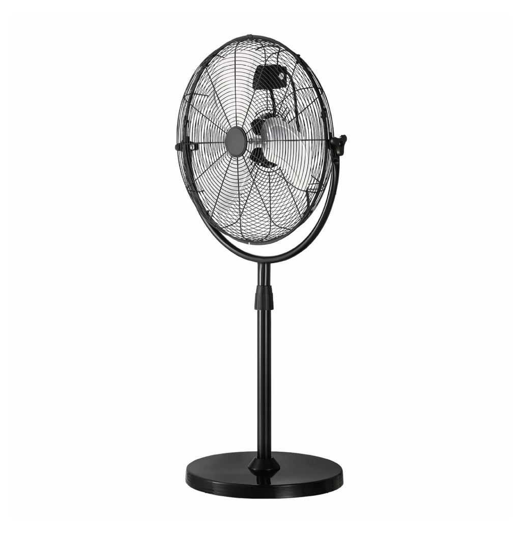 20 Inch 3 Speed Adjustable Height Pedestal Fan N96394