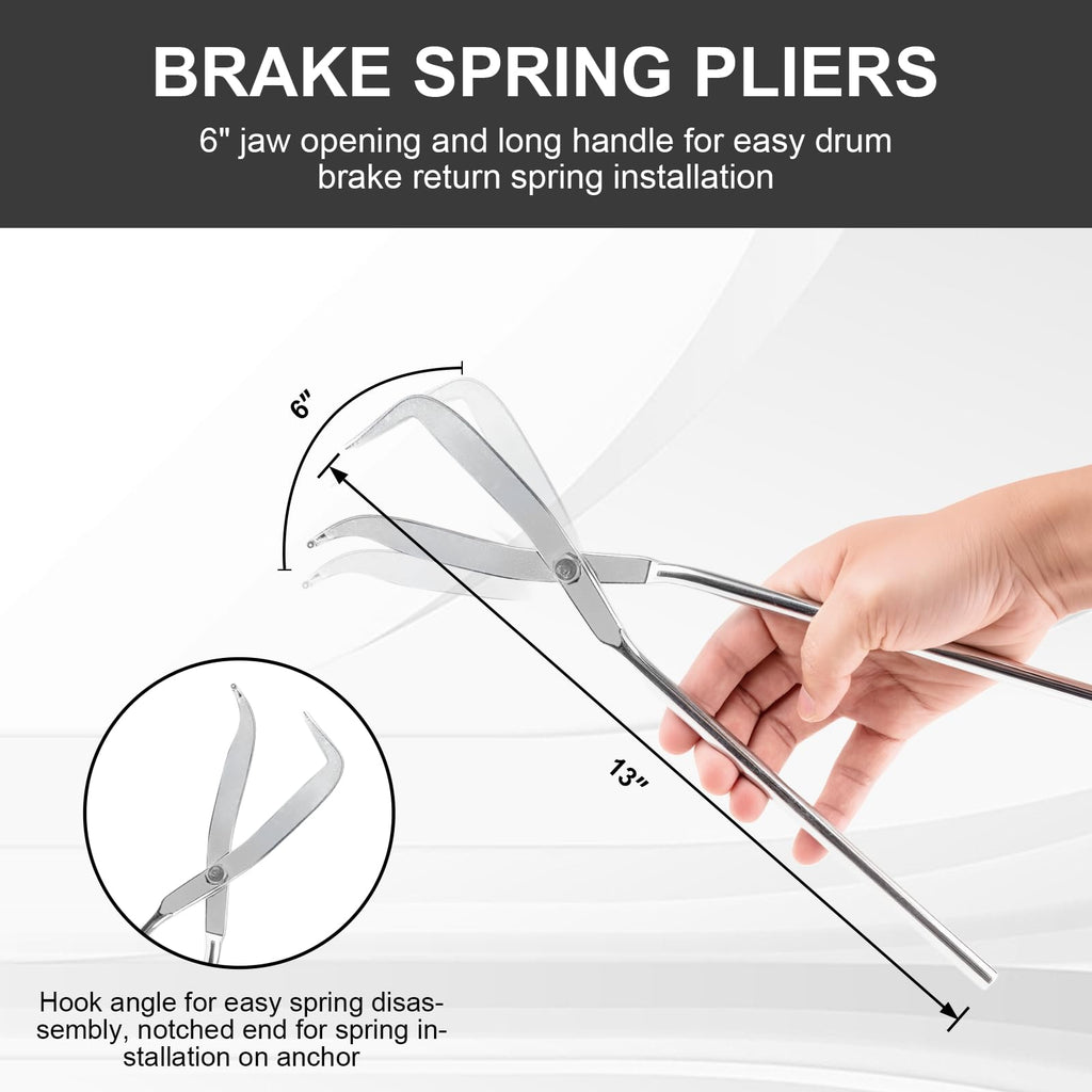 8 PC Drum Brake Tool Kit X729122