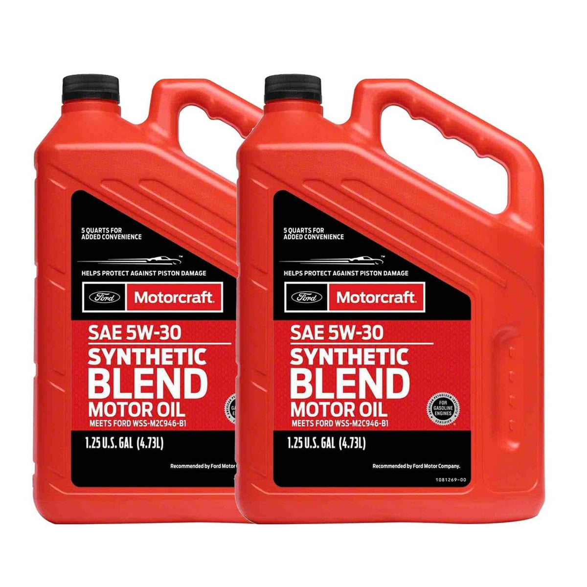 SAE 5W-30 Synthetic Blend Motor Oil 10 Quart G68635
