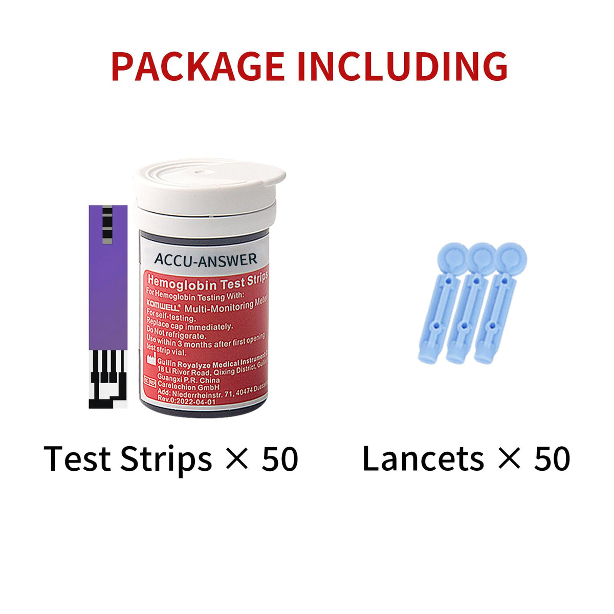 Hemoglobin Test Strips H3293