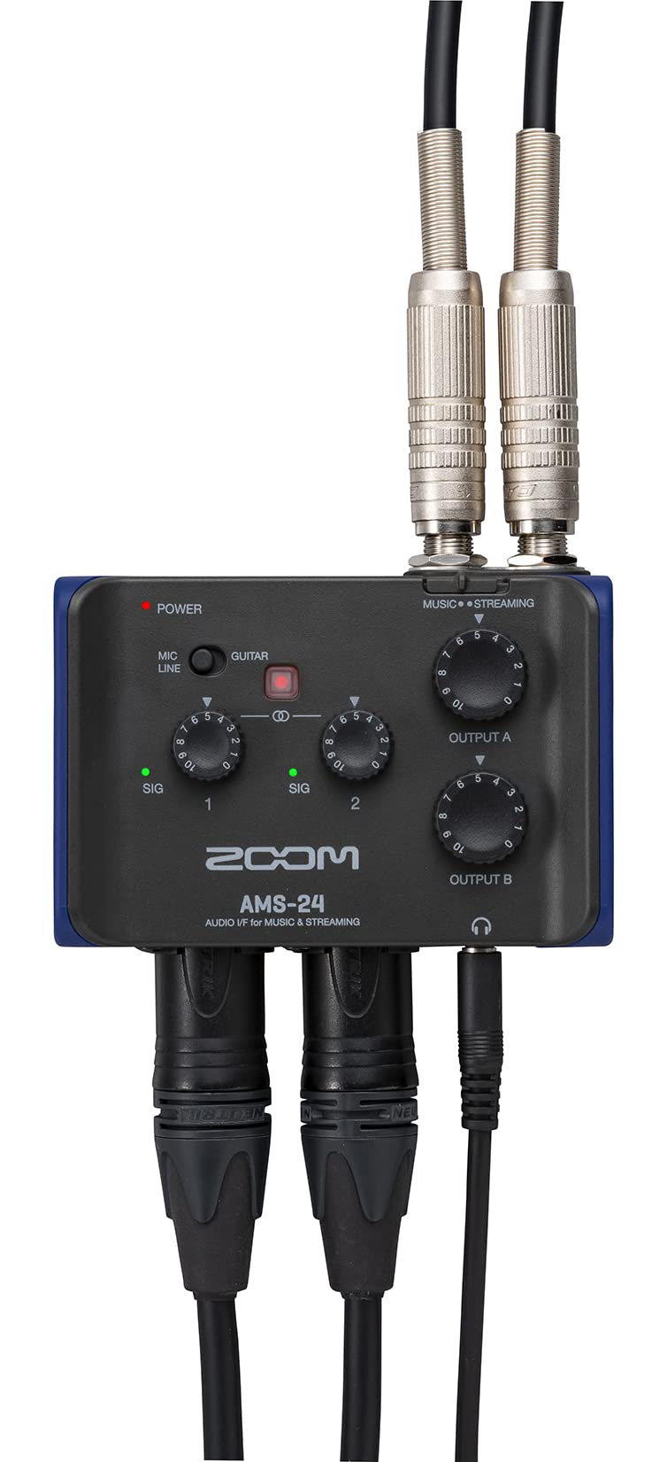 USB Audio Interface with 2 Inputs, 4 Outputs B799
