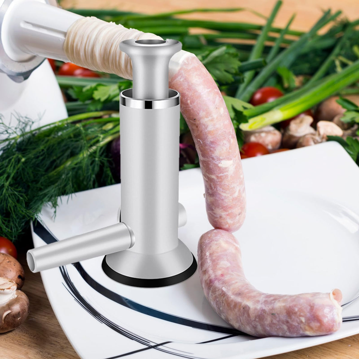 Vertical Sausage Stuffer and Meatball Maker Tool U95449