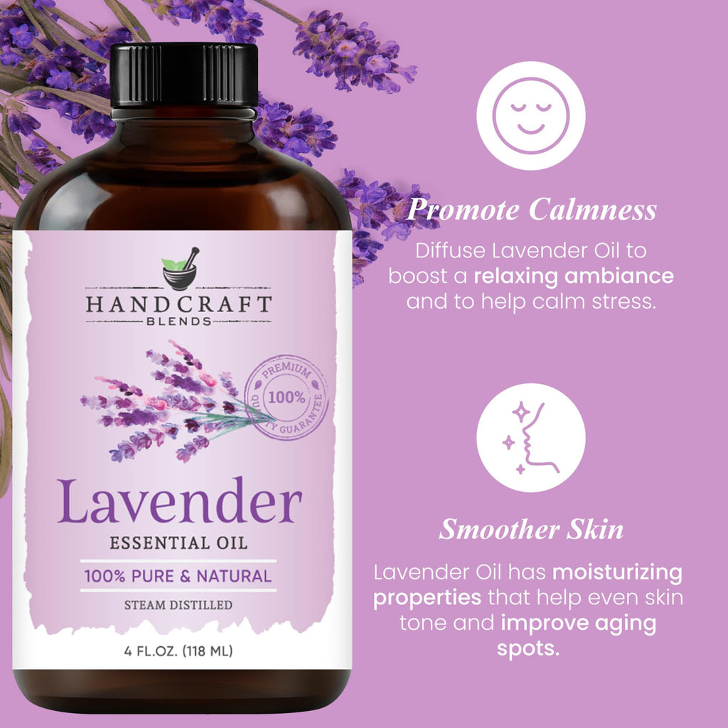 Lavender and Orange Essential Oils 2 x 4 Fl Oz U581