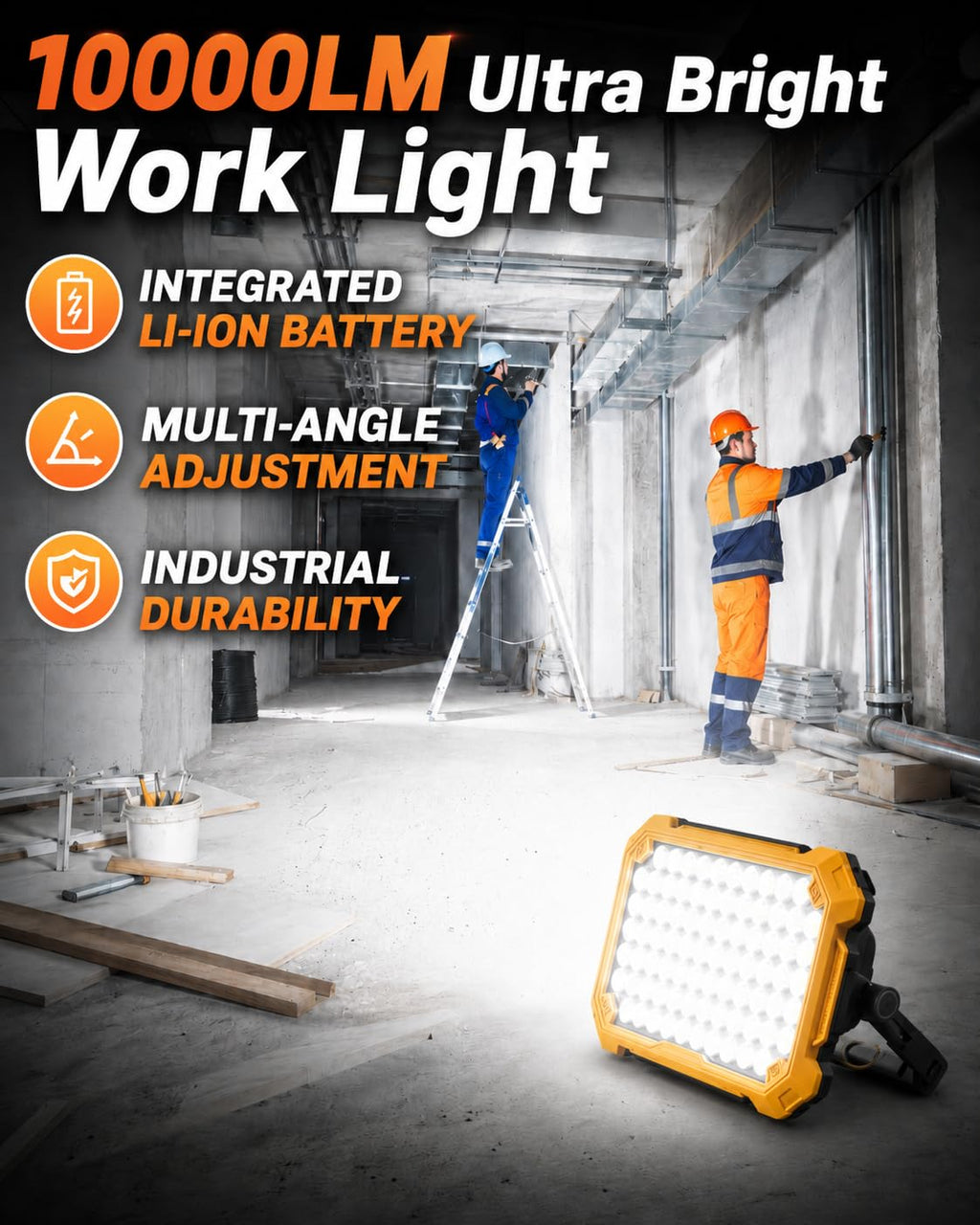 Rechargeable Magnetic LED Work Light G349