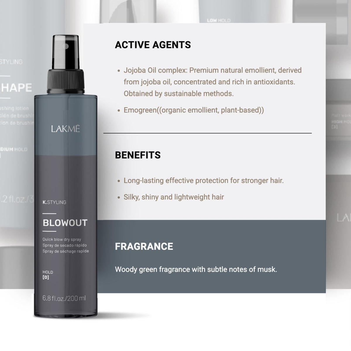 Blow Dry Spray, 6.8 fl oz S42705