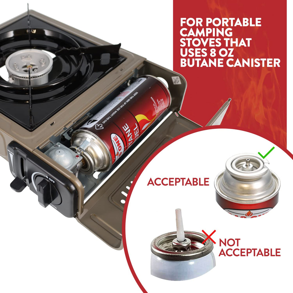 Butane Fuel Canister 12 Pack Q207931