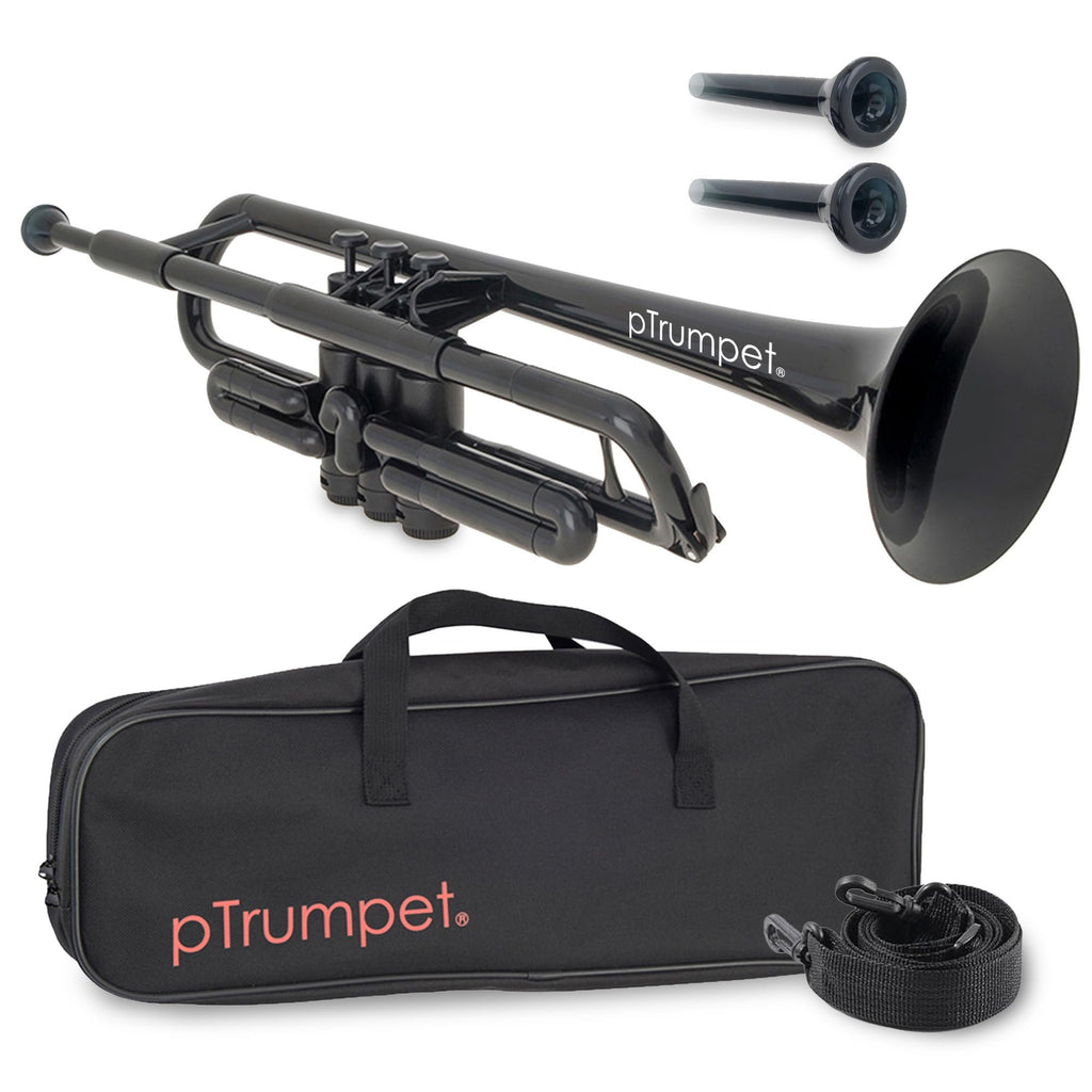 Bb Plastic Trumpet with 3C & 5C Mouthpieces and Carrying Bag J8805