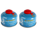 Iso-Butane Camping Fuel Gas Canister 100gram 2 Pack G787765