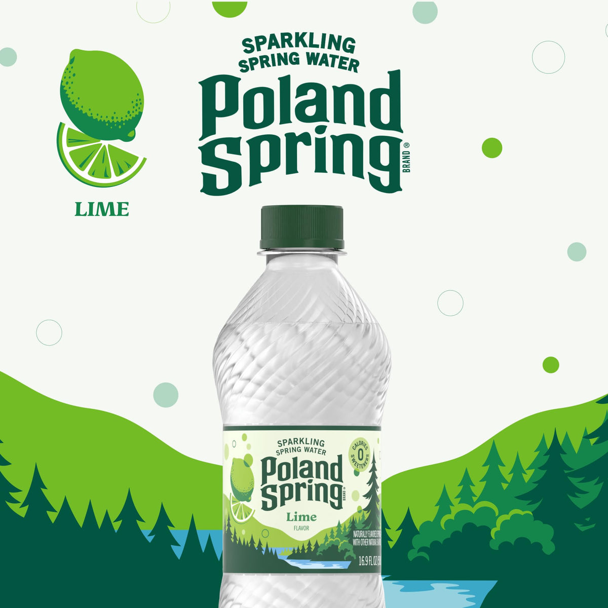 Sparkling Bottled Water 16.9 Fl Oz 8 Pack O5914