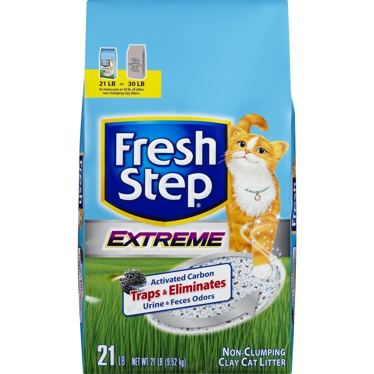 Scented Non Clumping Clay Cat Litter 21 Pounds E228241