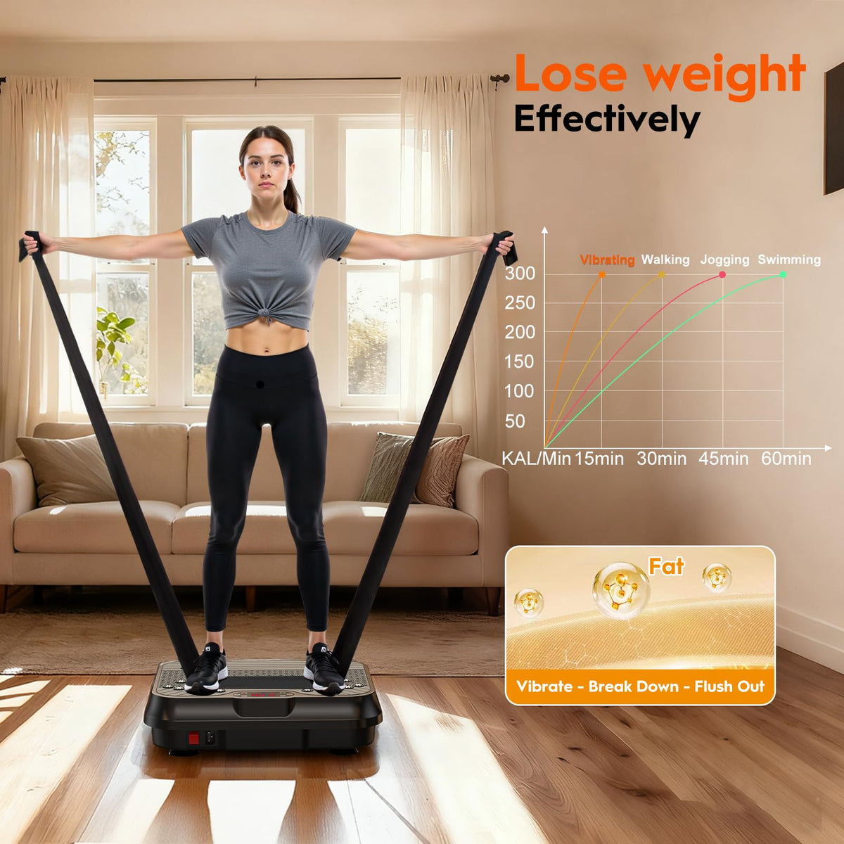 Vibration Plate Exercise Machine X832