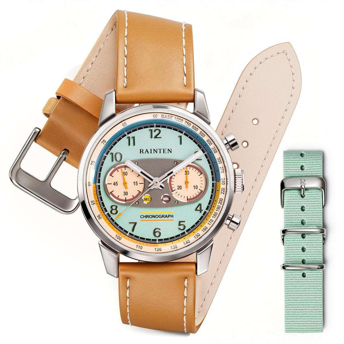 40mm Chronograph Mechanical Watch Z9316