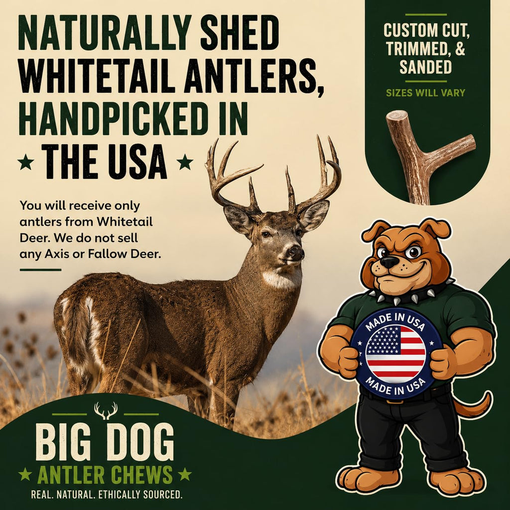 XL Deer Antler Dog Chew U22808
