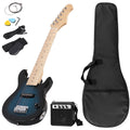 30" Blue Electric Guitar Beginner Kit with Amp and Bag U50053