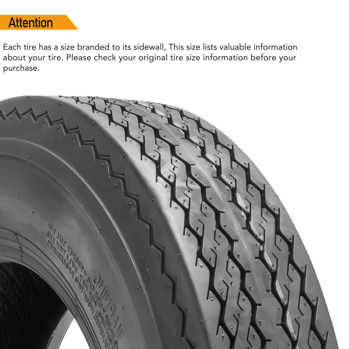 8 Inch Trailer Tires 2 Pack N4079
