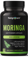 Organic Moringa 1000 mg 120 Ct Capsules F266