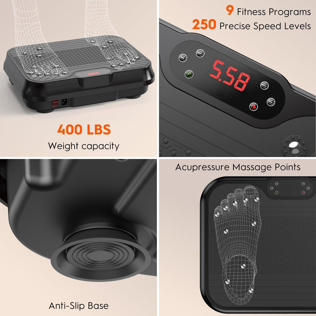 Vibration Plate Exercise Machine X832