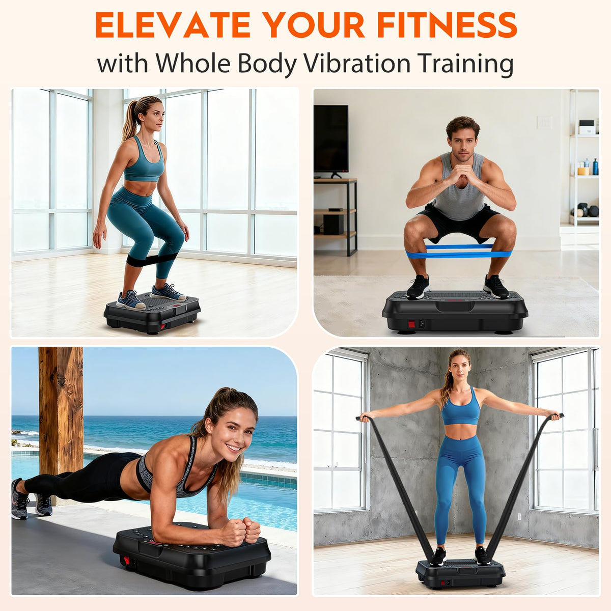 Vibration Plate Exercise Machine X832