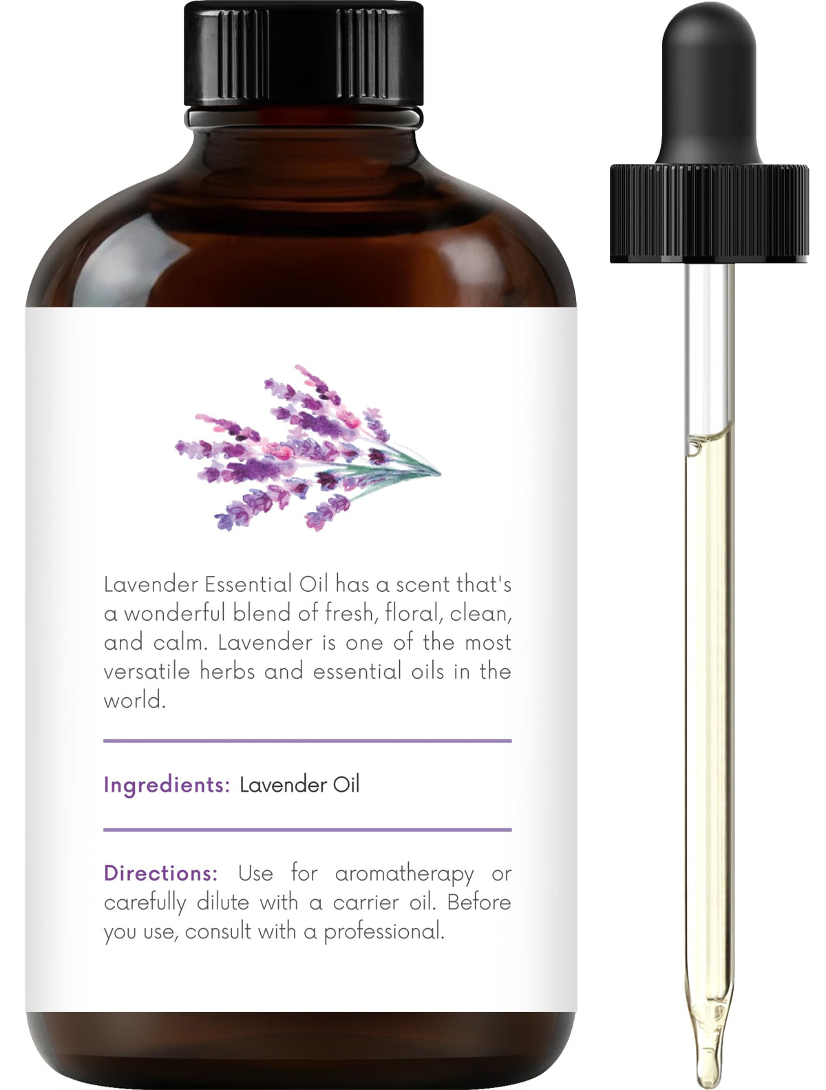 Lavender and Orange Essential Oils 2 x 4 Fl Oz U581