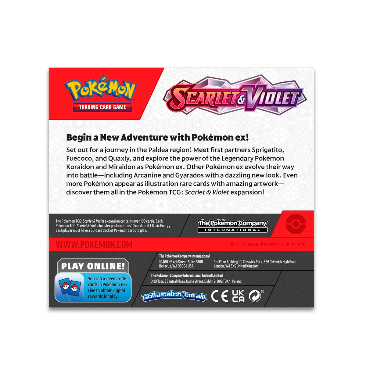 Booster Display Box (36 Packs) P652470