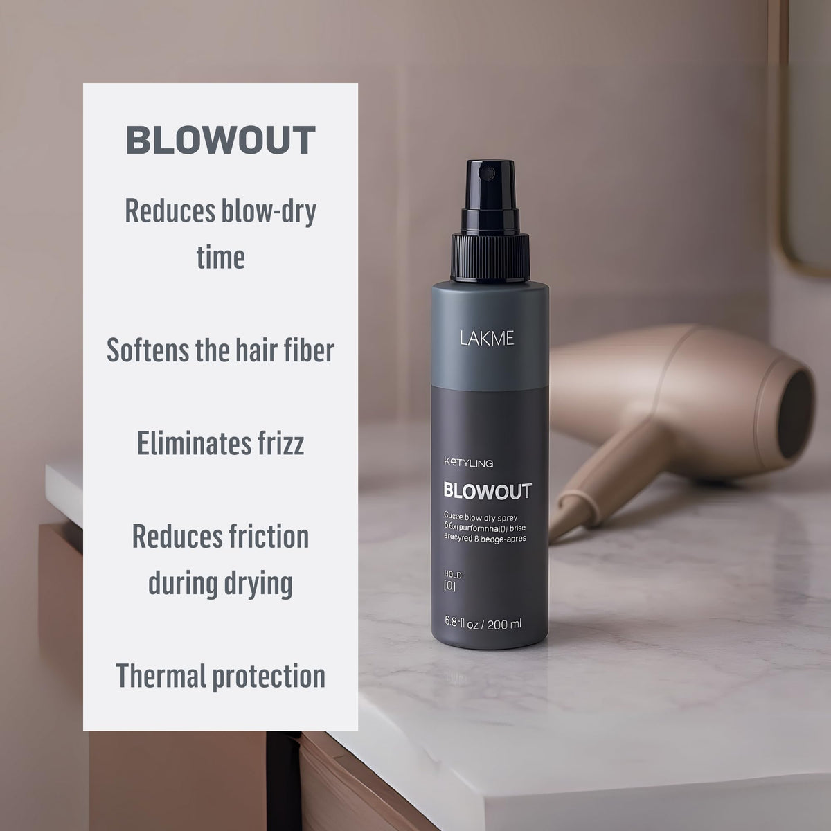 Blow Dry Spray, 6.8 fl oz S42705