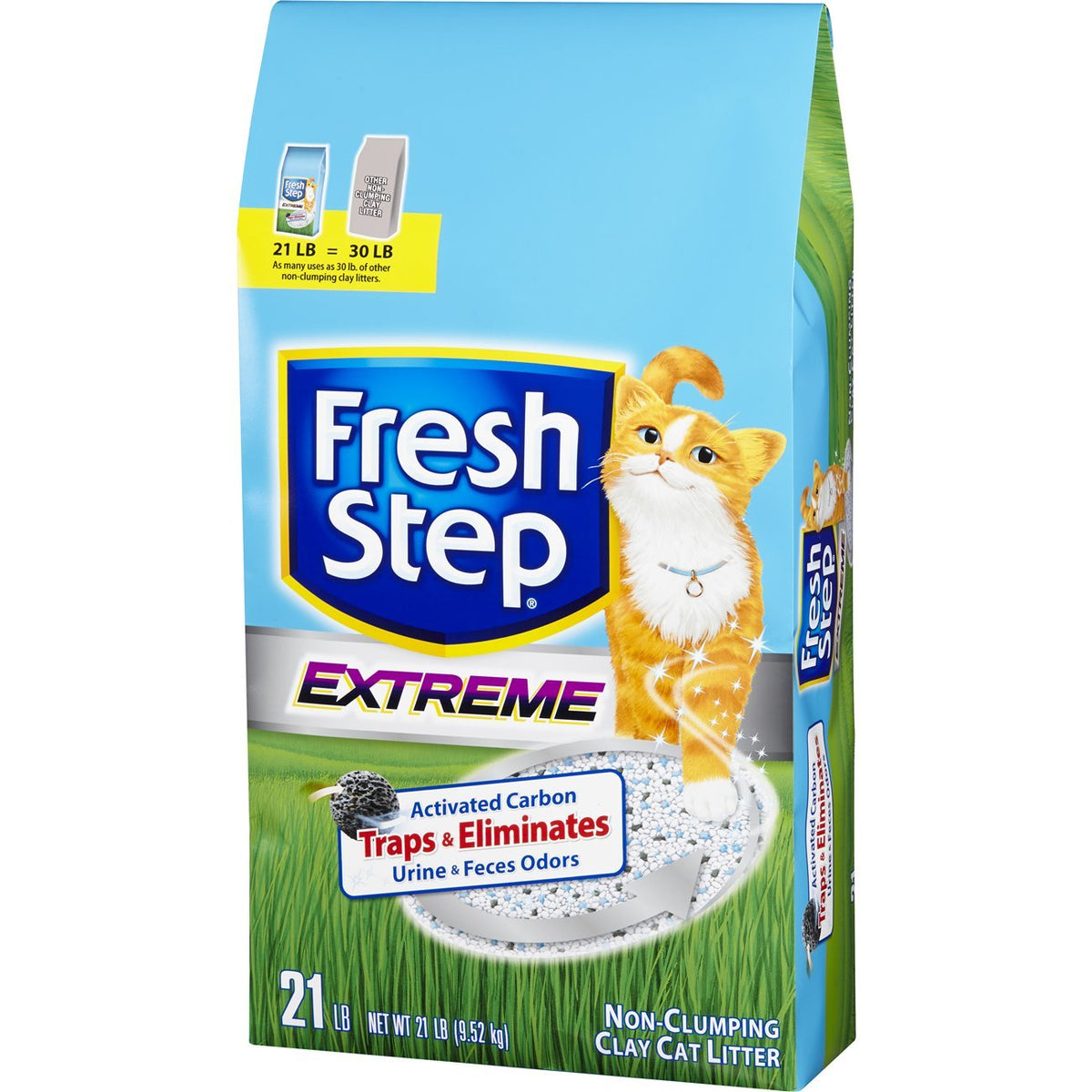 Scented Non Clumping Clay Cat Litter 21 Pounds E228241