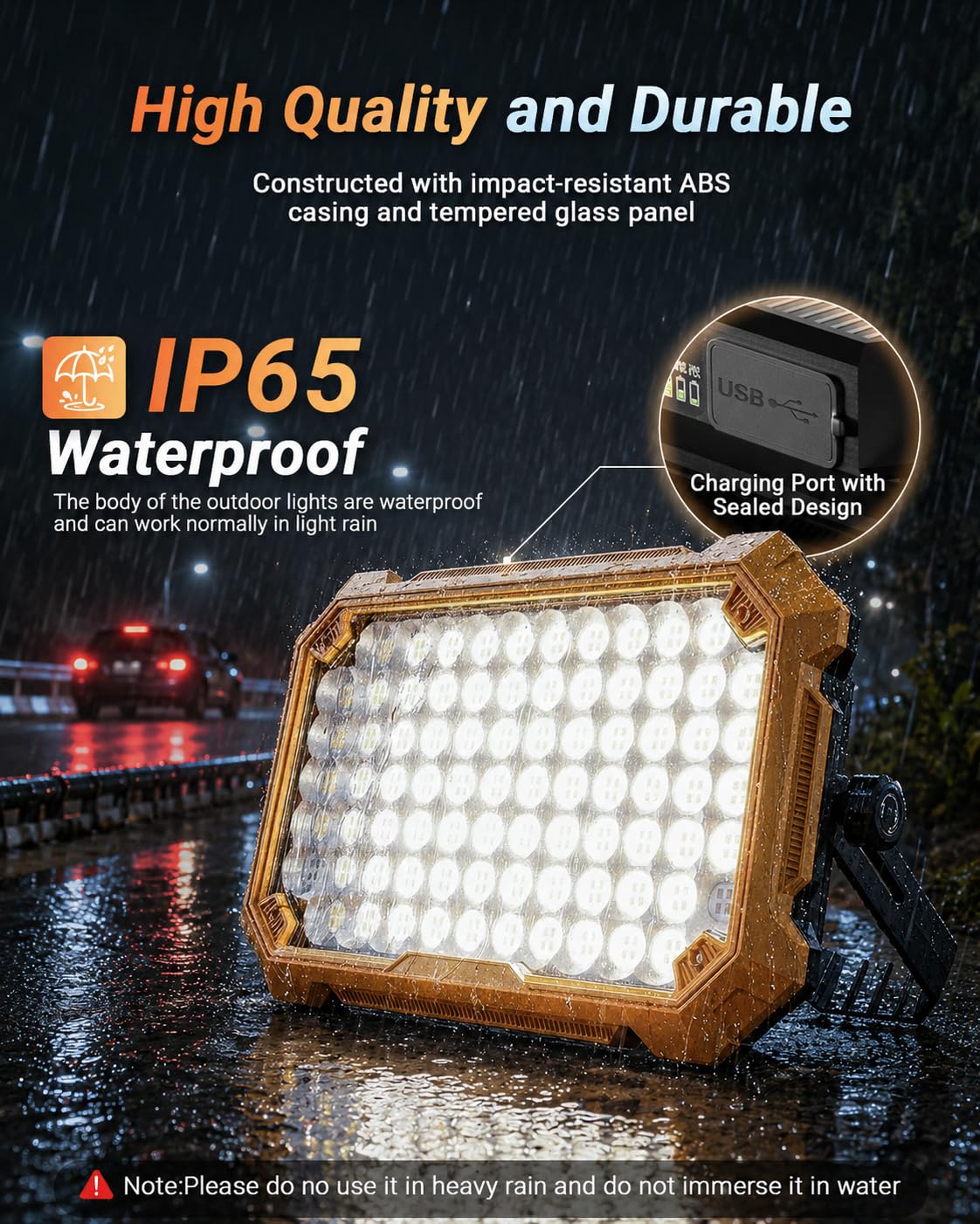 Rechargeable Magnetic LED Work Light G349