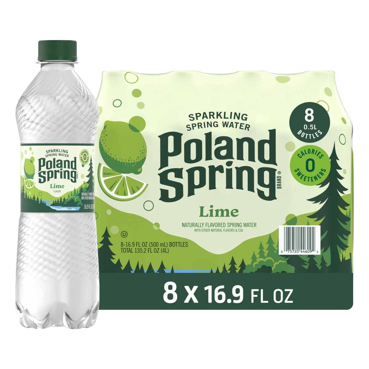 Sparkling Bottled Water 16.9 Fl Oz 8 Pack O5914